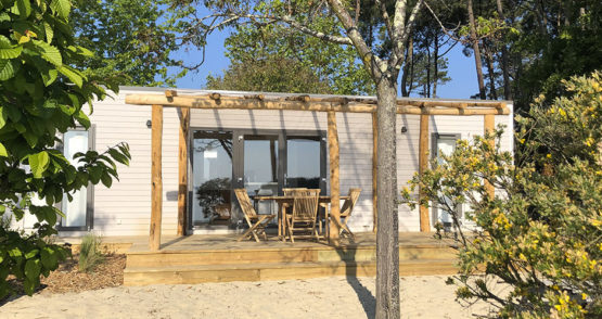 mobil-home luxe landes